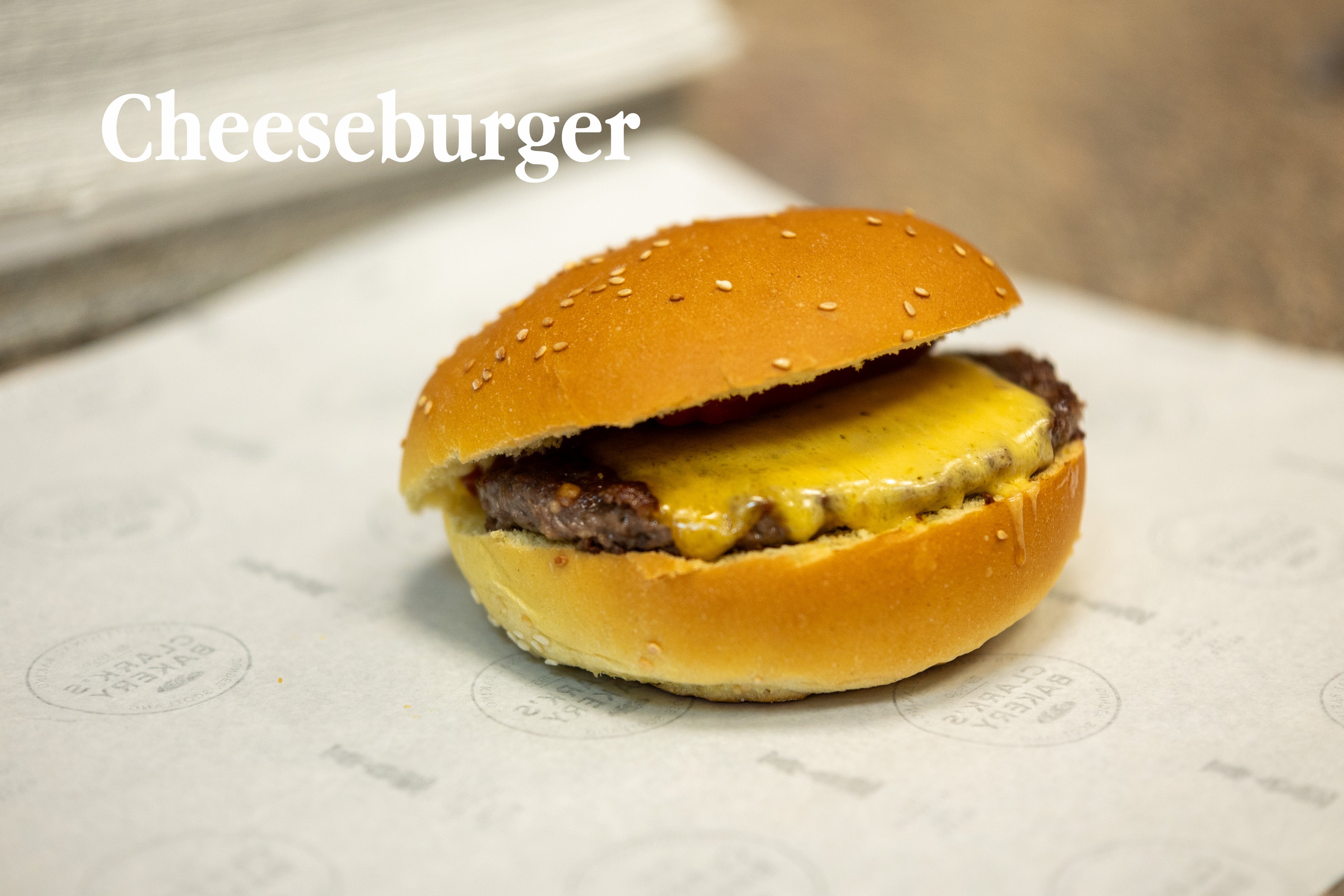 1/4 Pounder Cheese Burger - Clark's Bakery