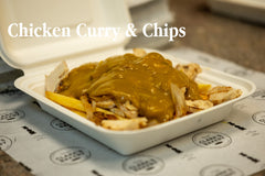 Chips, Chicken & Curry Sauce - Clark's Bakery