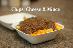 Chips & Mince - Large Portion - Clark's Bakery