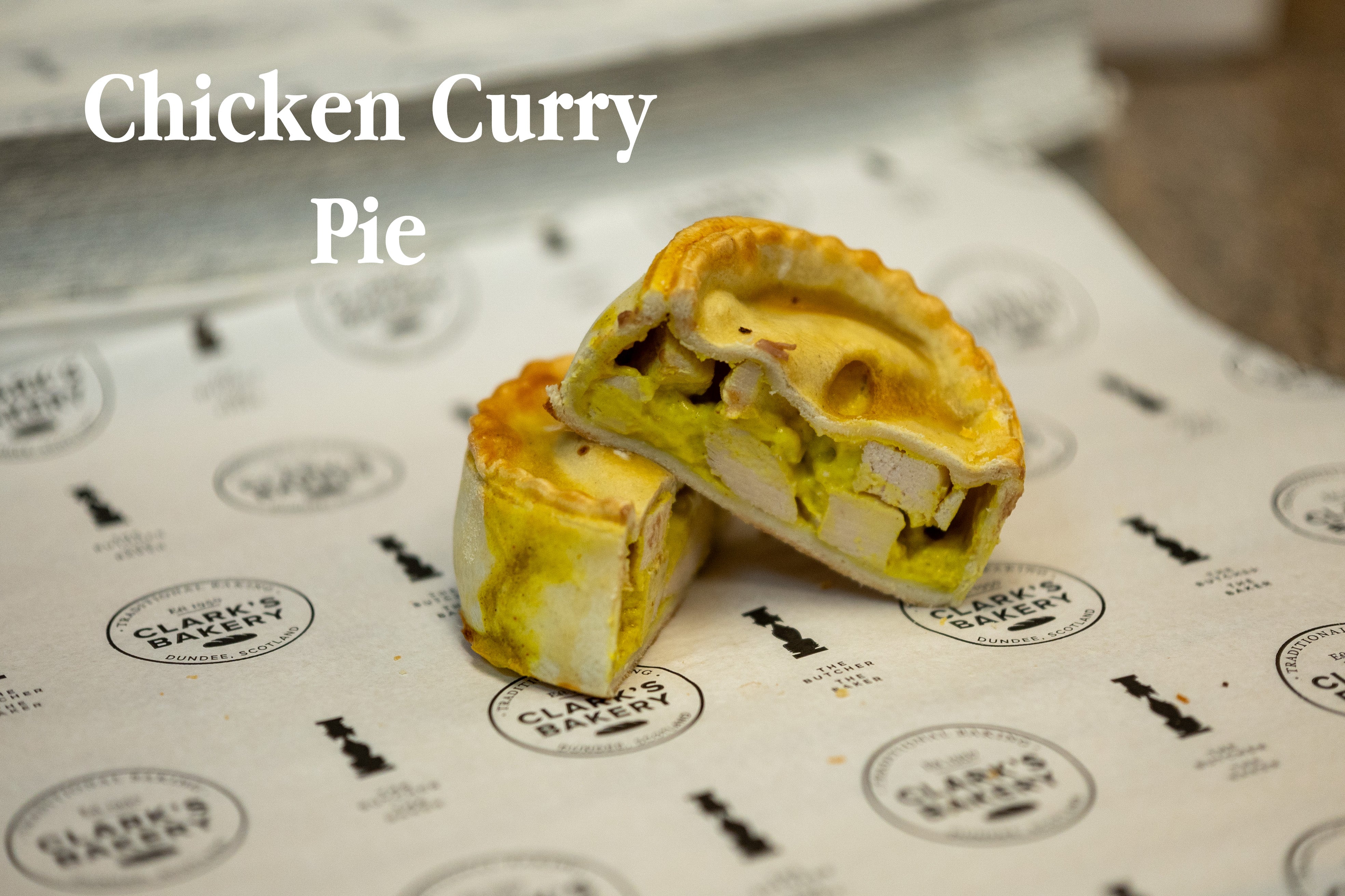 Chicken Curry Pie - Clark's Bakery