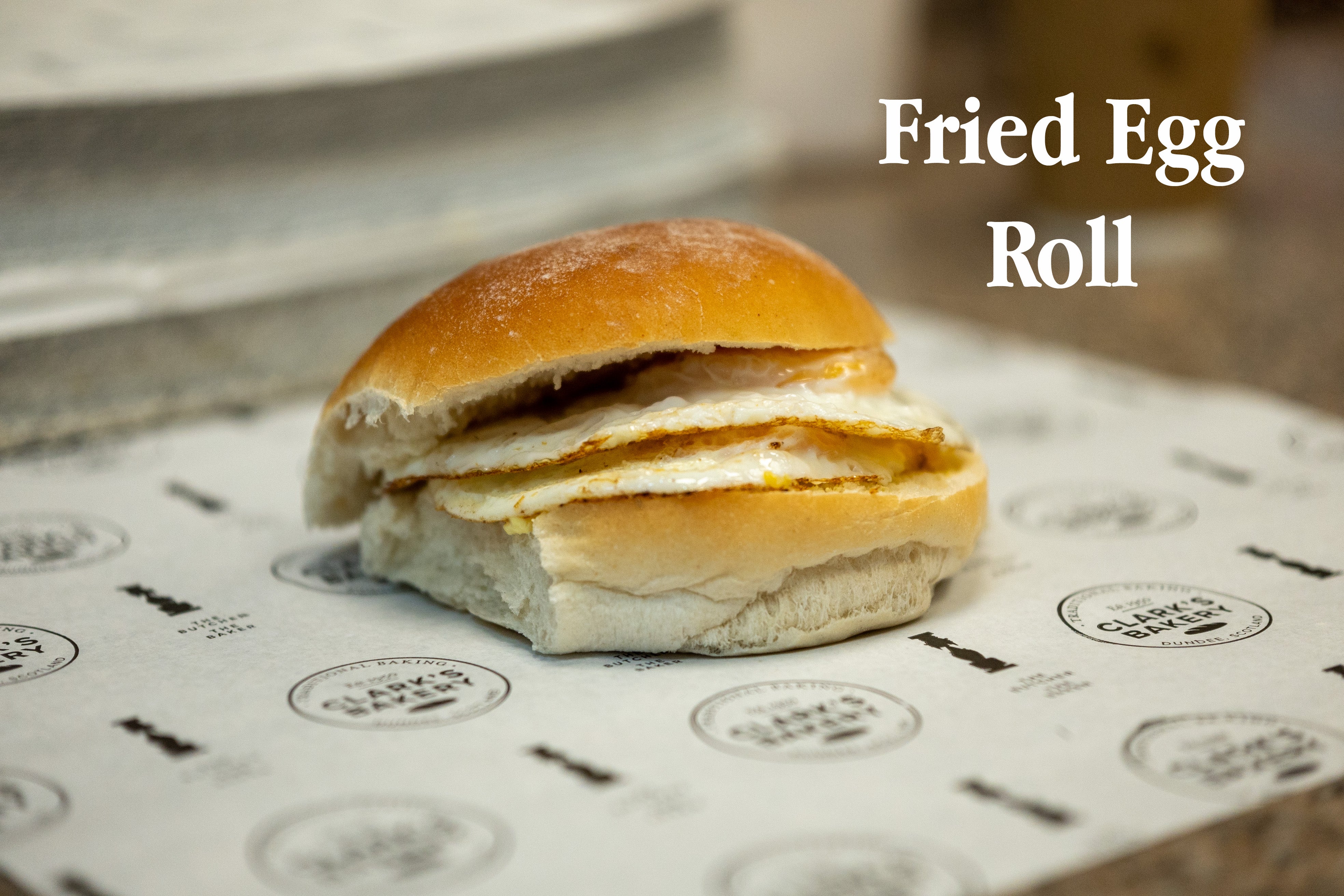 Fried Egg Roll - Clark's Bakery