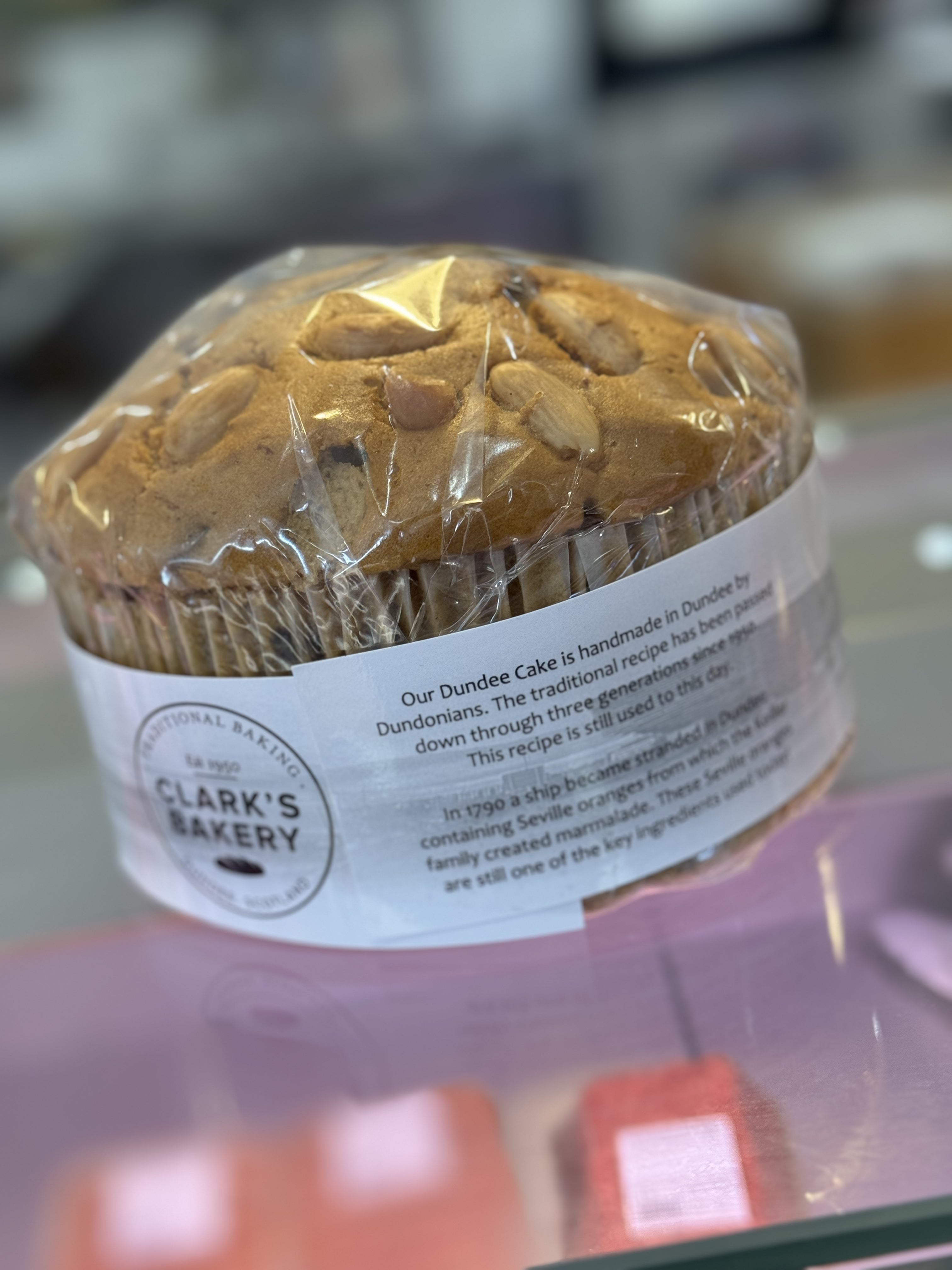 Dundee Cake - Clark's Bakery