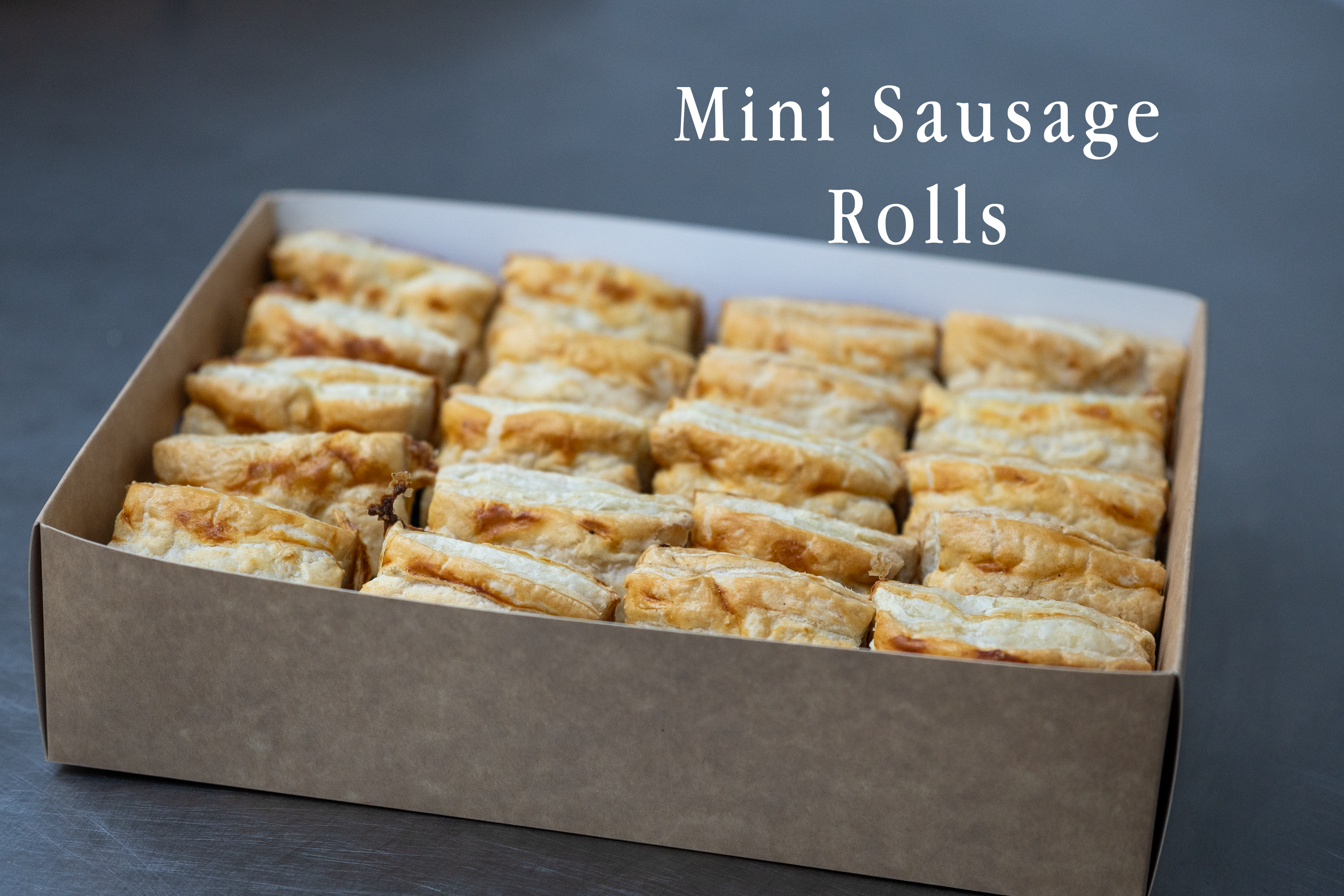 Mini Sausage Rolls - Clark's Bakery
