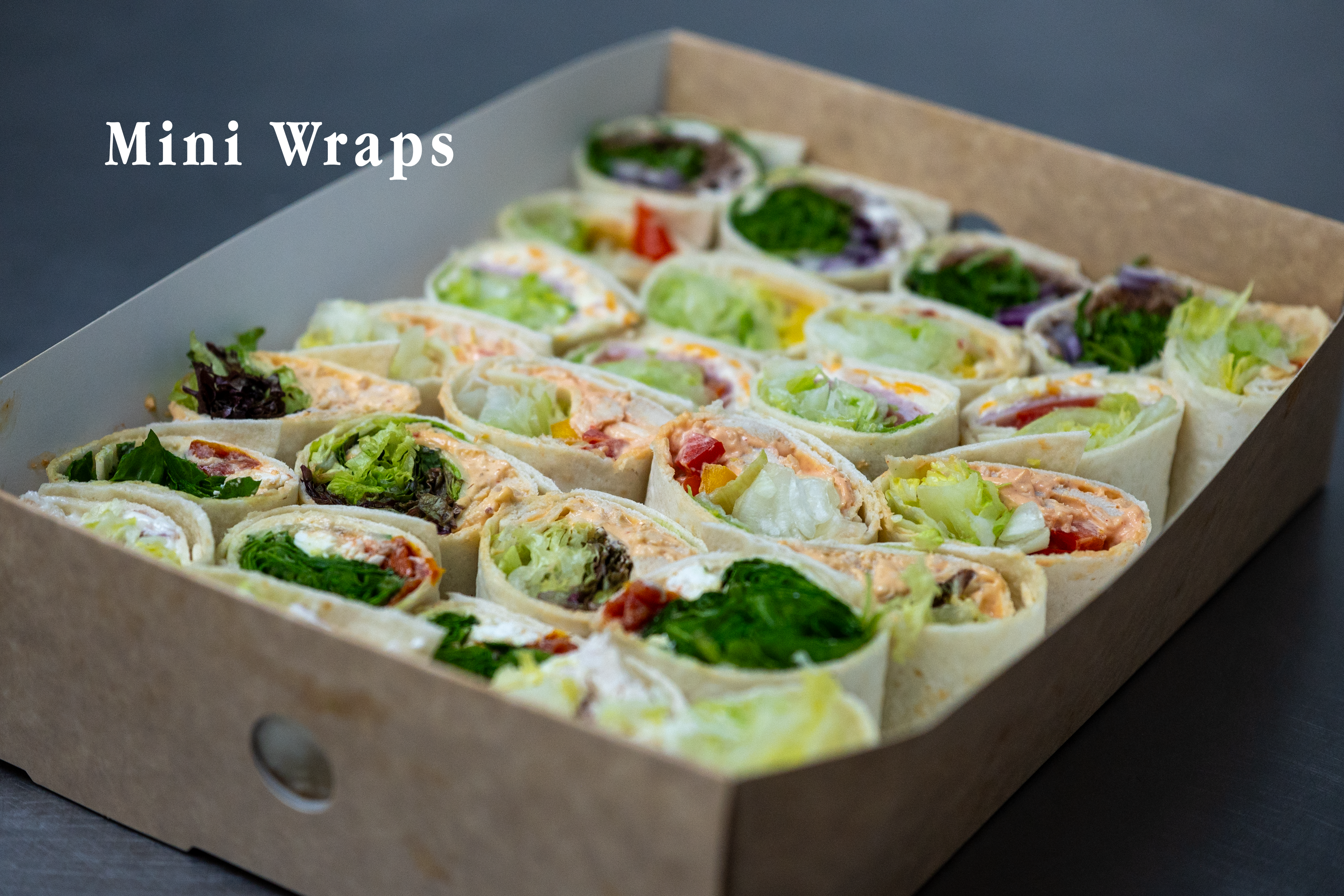 Mini Filled Wraps - Clark's Bakery