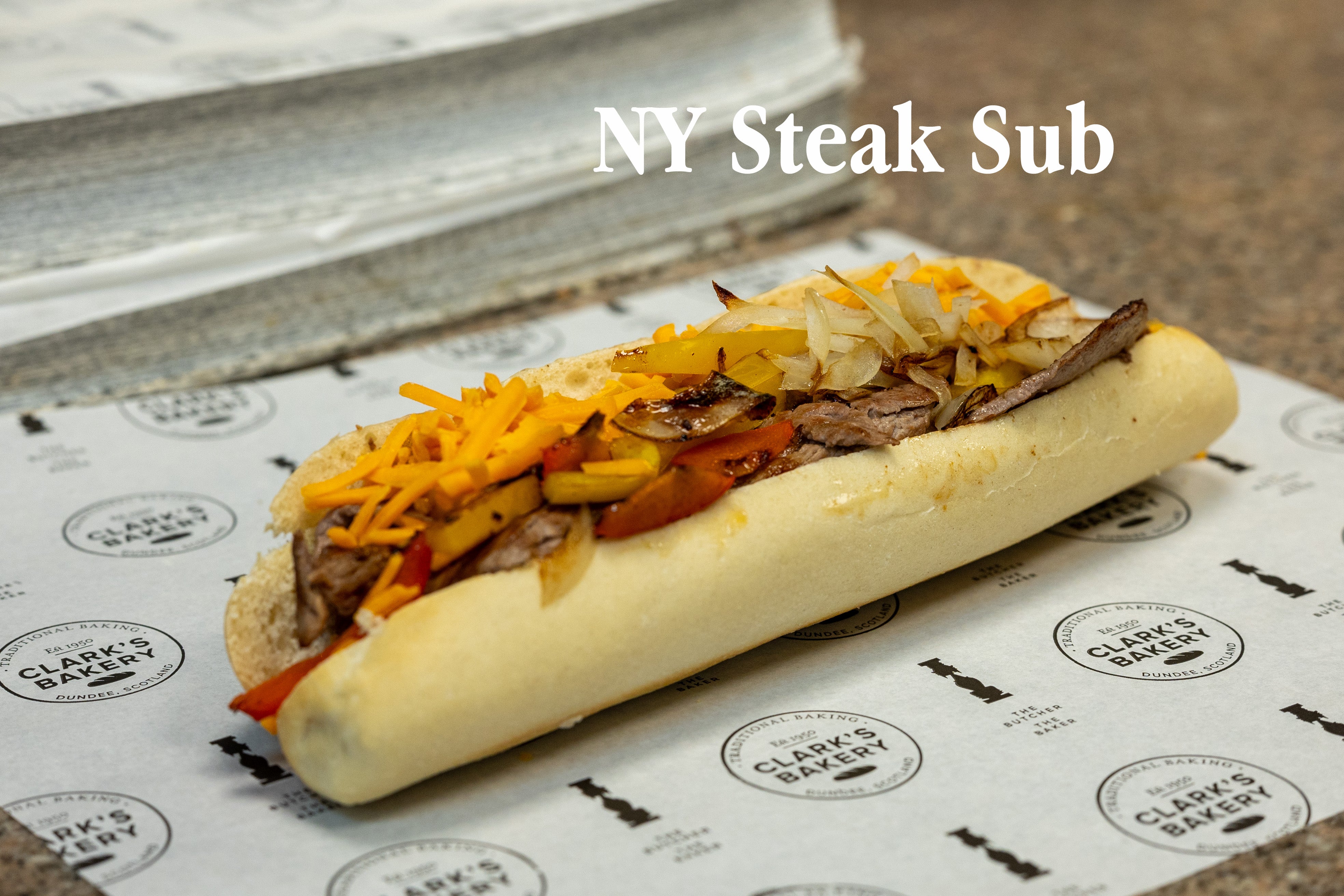 New York Steak Sub - Clark's Bakery