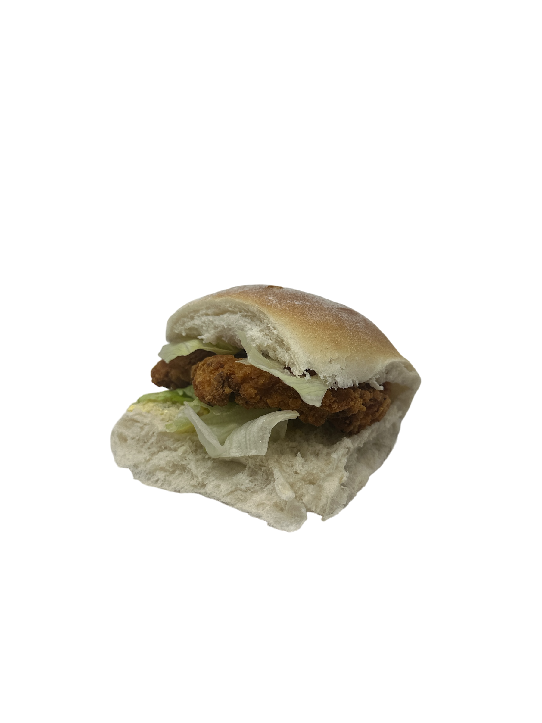 Chicken Burger, Regular Chips + Bottle of Juice - Clark's Bakery