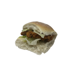 Breaded Spicy Chicken Fillet Burger with Lettuce & Mayo - Clark's Bakery