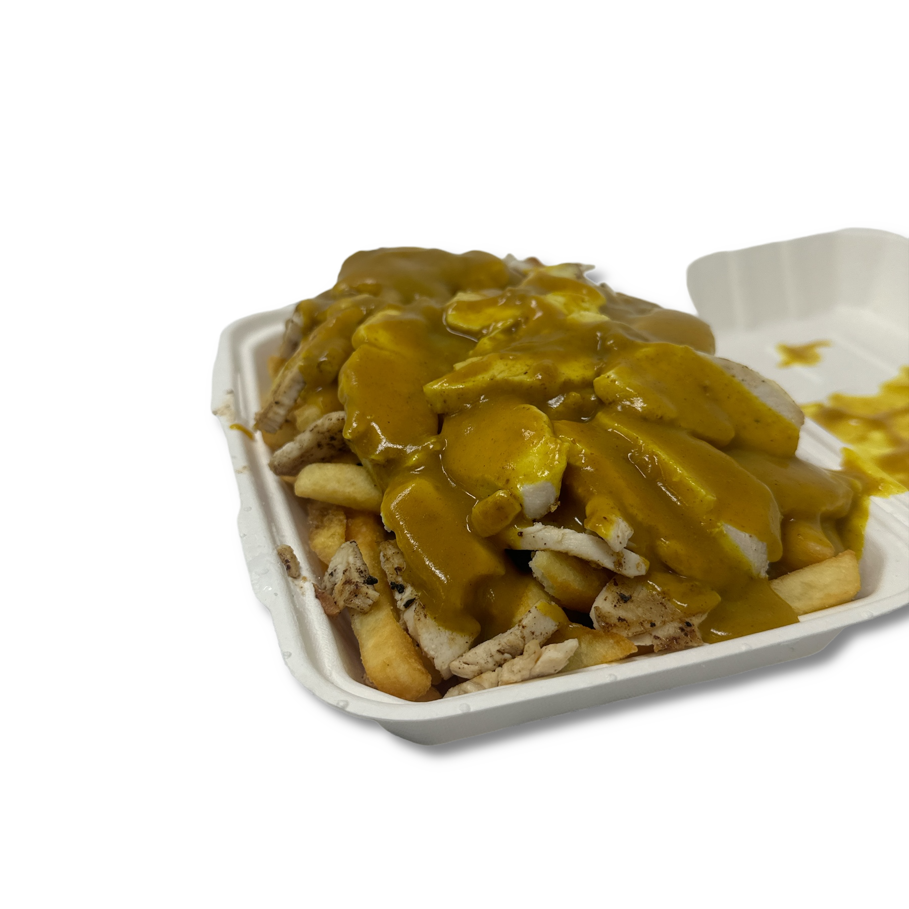 Chips & Chicken Tikka - Small - Clark's Bakery