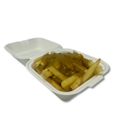 Chips & Curry Sauce - Large Portion - Clark's Bakery