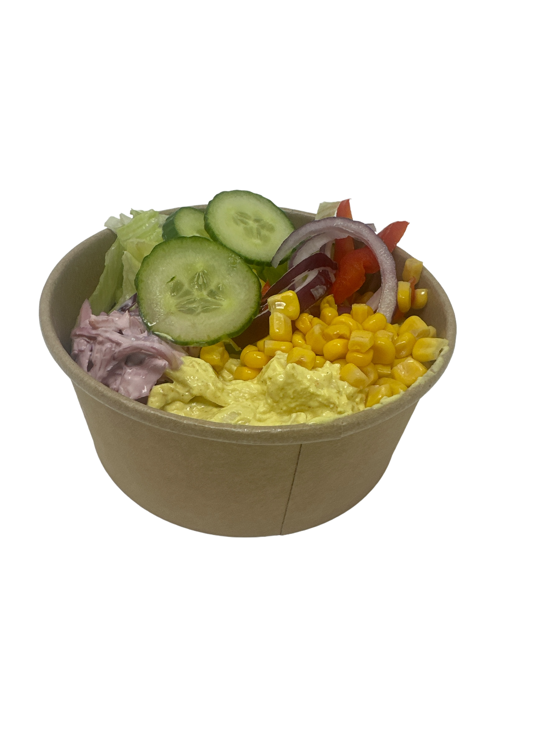 Salad Box & Bottle of Water - Clark's Bakery