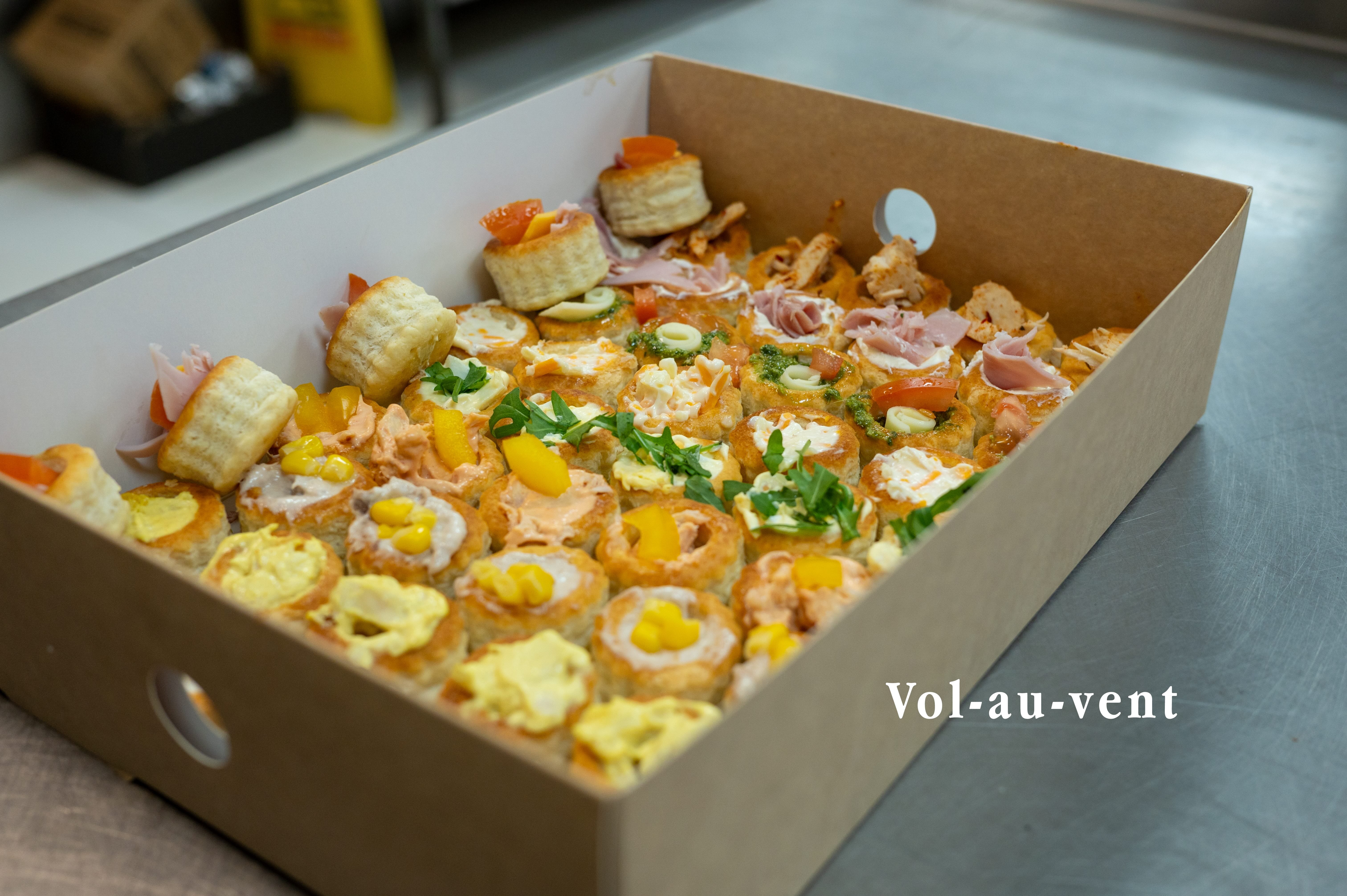 Mini Filled Vol-Au-Vent - Clark's Bakery