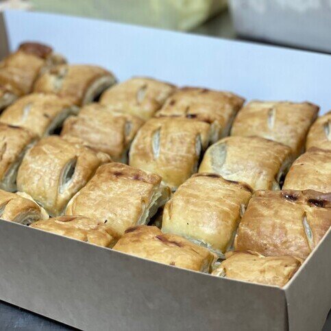 Mini Sausage Rolls - Clark's Bakery